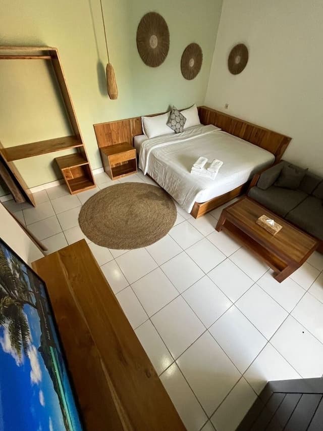 Standard Double Room, Balcony, Garden View