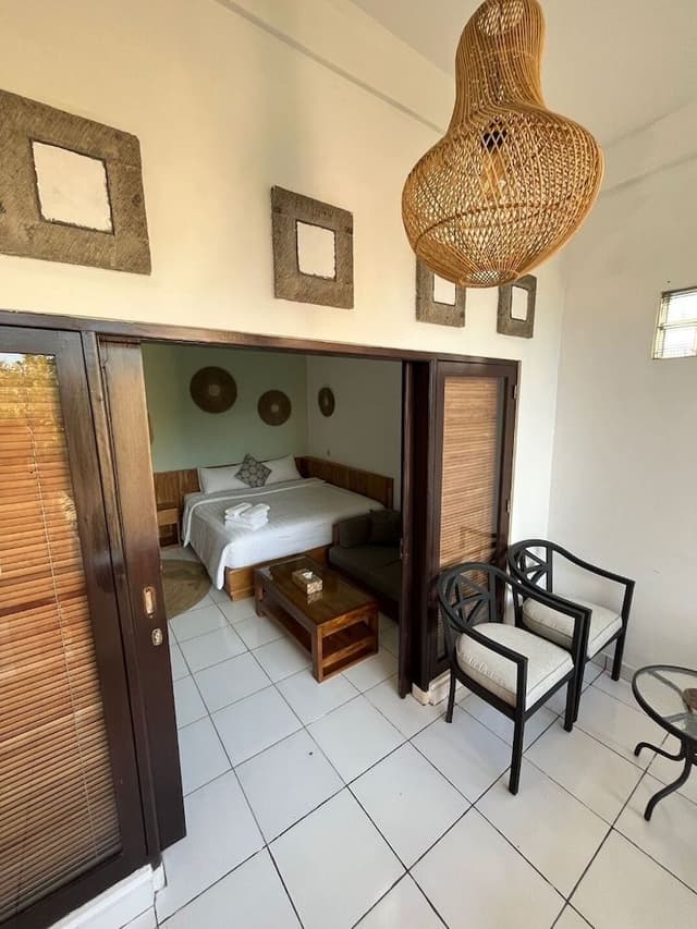 Standard Double Room, Balcony, Garden View
