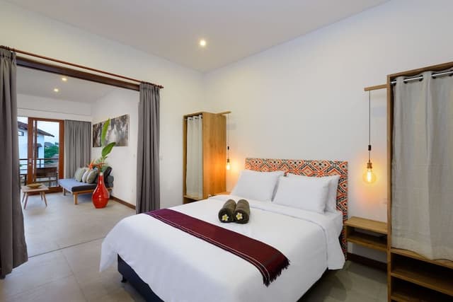 Deluxe Apartment, 1 Bedroom, Kitchen, Poolside