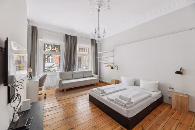 Apartment, 1 Double Bed with Sofa bed, Kitchen (for 4 people)