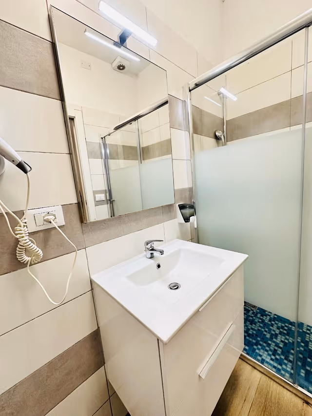 Twin Bed Room With Air conditioning