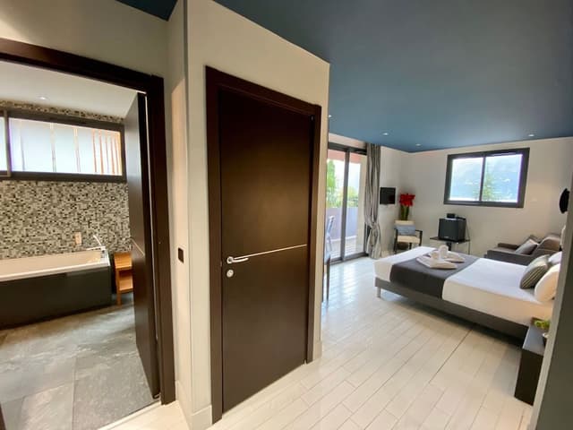 Comfort Double Room, Lake View (balcon, salle de bain et douche)
