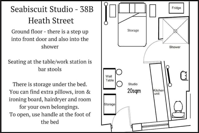 Studio, Ensuite (Seabiscuit )