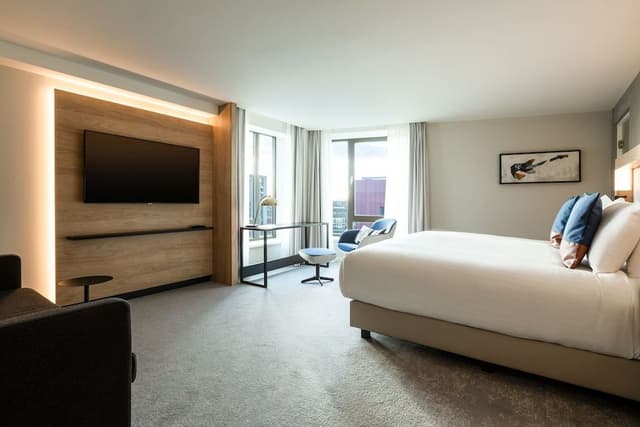 Family Room, 1 King Bed with Sofa bed