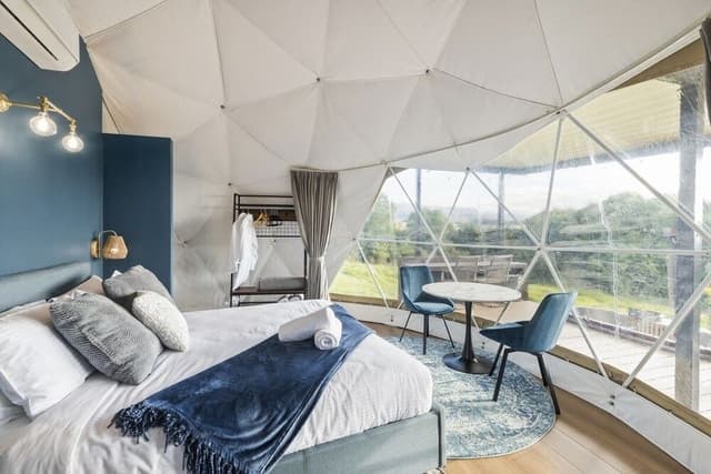 Superior Tent, 1 King Bed, Mountain View