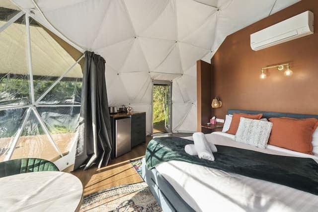 Superior Tent, 1 King Bed, Mountain View