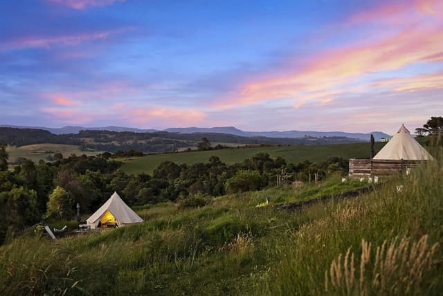 Traditional Tent, 1 Queen Bed, Hill View