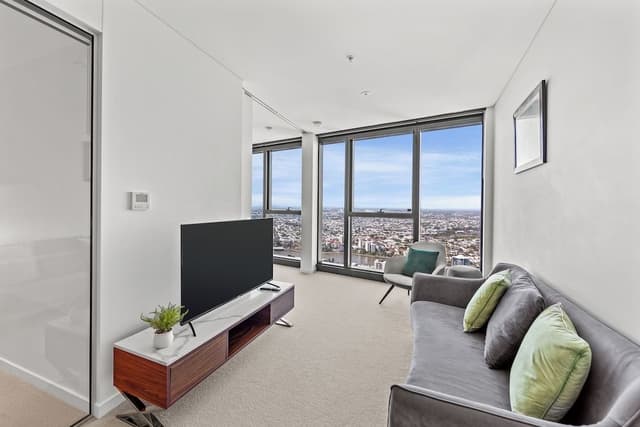 Two Bedroom One Bathroom Compact Sky High Apartment