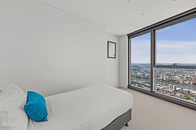 Two Bedroom One Bathroom Compact Sky High Apartment