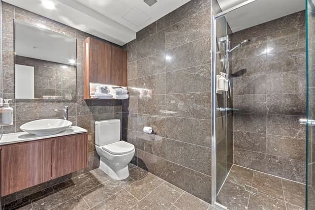 Two Bedroom One Bathroom Compact Sky High Apartment