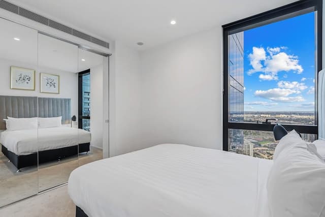 Two Bedroom One Bathroom Sky High Apartment