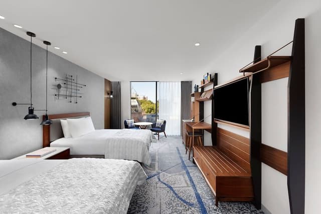 Premium Room, 2 Double Beds (View)