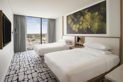 Guest room, 2 Double, Urban view