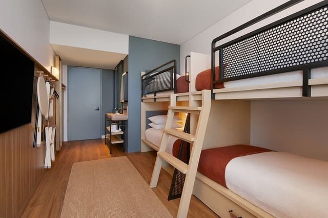 Family Bunkhouse, Interconnecting, 2 Twins Bunk and 1 Queen