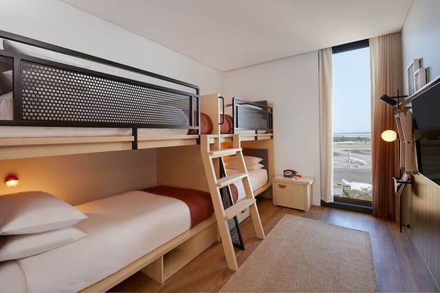 Family Bunkhouse, Interconnecting, 2 Twins Bunk and 1 Queen