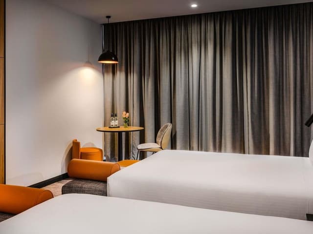 Deluxe Room, 2 Double Beds, Harbor View