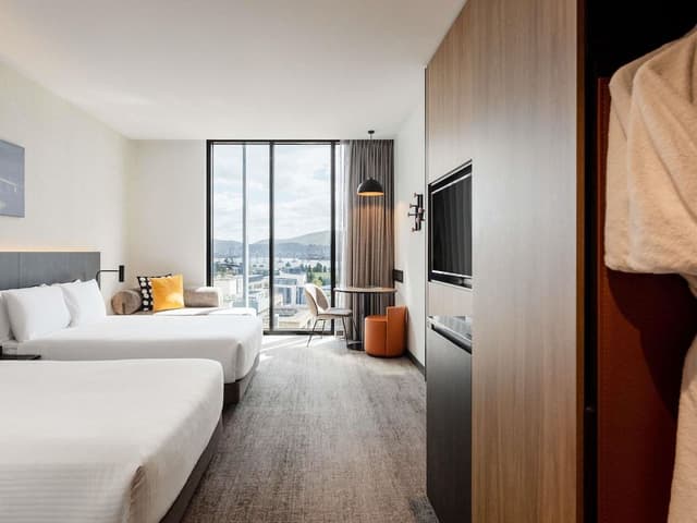 Deluxe Room, 2 Double Beds, Harbor View