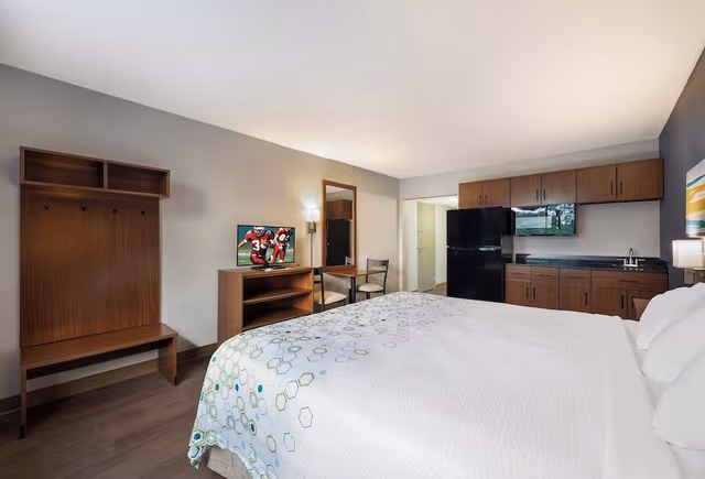 Studio, 1 King Bed, Non Smoking, Kitchenette
