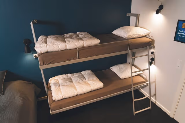 Private 8 bedded room with private bathroom and kitchenette
