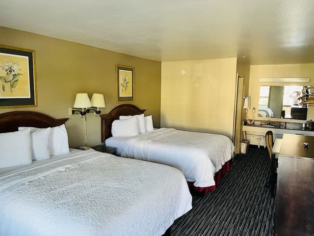 Basic Double Room, 2 Queen Beds, Non Smoking