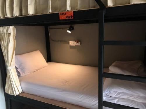 Bed in 12-Bed Female Dormitory Room