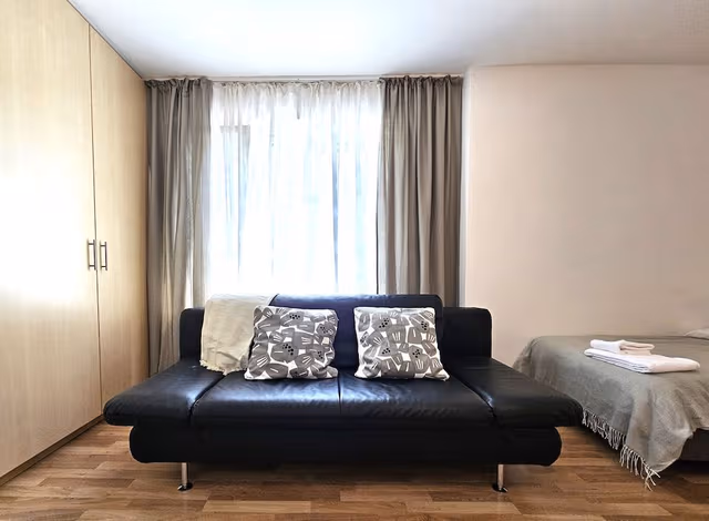 Basic Triple Room, Courtyard View