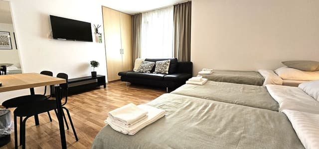 Basic Triple Room, Courtyard View
