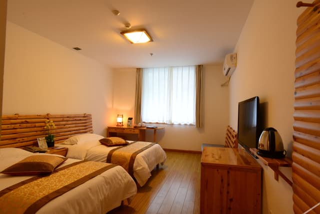 Deluxe mountain view double bed room
