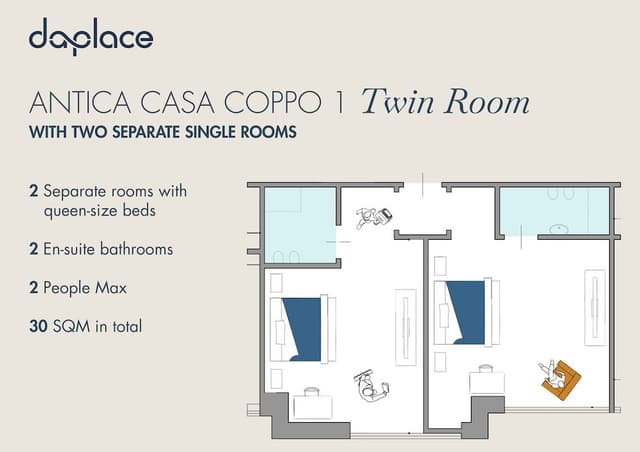 Junior Room, 2 Bedrooms