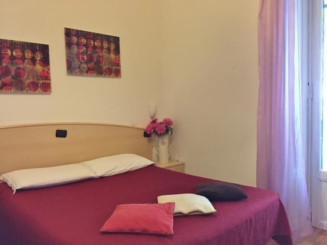 Double or Twin with Shared Bathroom