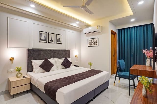 Standard Double Room, Balcony, City View