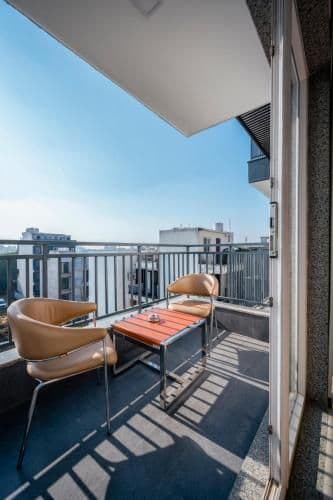 Studio with Balcony