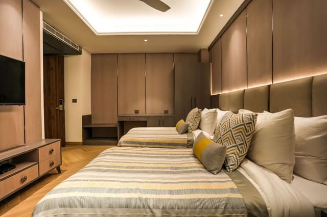Business Twin Room, Smoking, City View