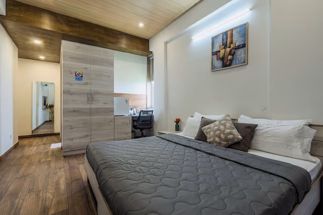 Double Room, Balcony, City View