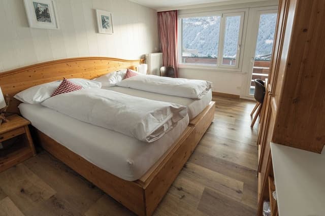 Superior Double Room, Balcony, Mountain View (Eiger)