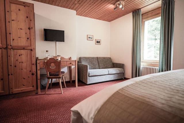 Double room with additional sofa bed