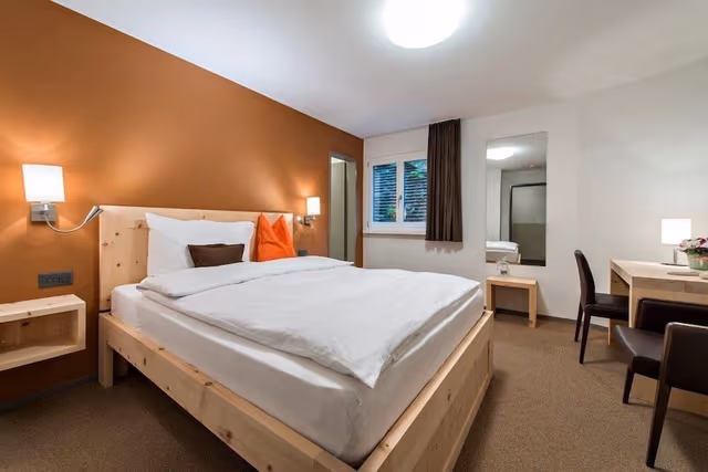 Basic Double Room, Courtyard View