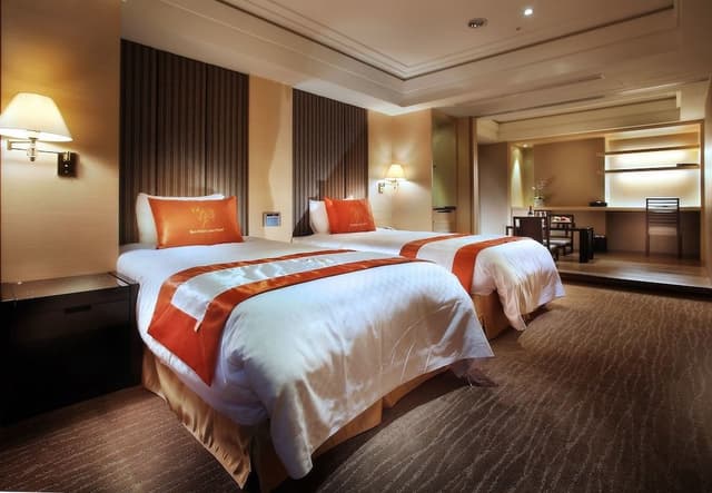 Deluxe Twin Room, 2 Twin Beds, Non Smoking, Mountain View