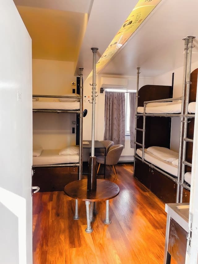 One Bed in a 8-12 Bed Mixed Dorm - Shared Bathroom