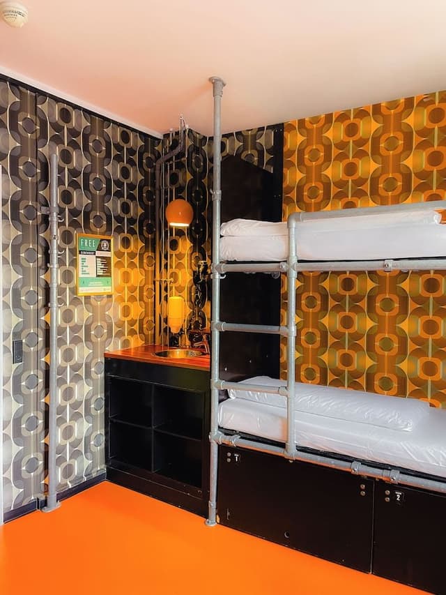 One Bed in a Six Bed Mixed Dorm With Shared Bathroom
