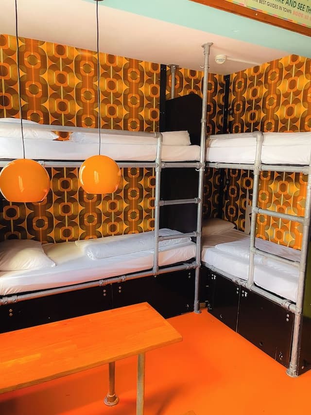 One Bed in a Six Bed Mixed Dorm With Shared Bathroom