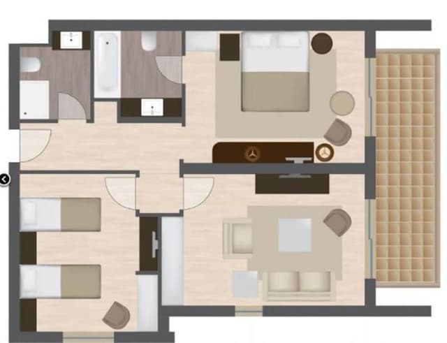 VILLA THREE BEDROOMS