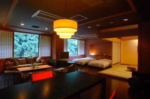 Deluxe Room with Tamami Area with Open-Air Bath 101