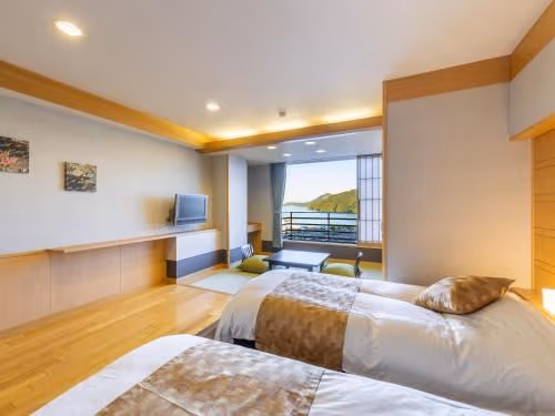 Room with Tatami Area with Ocean View South Wing