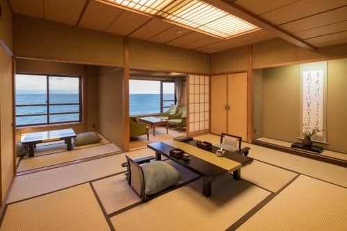 Japanese-Style Junior Suite with Ocean View - Non-Smoking