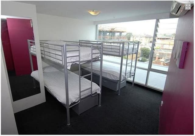 Bed in dormitory FEMALE ROOM