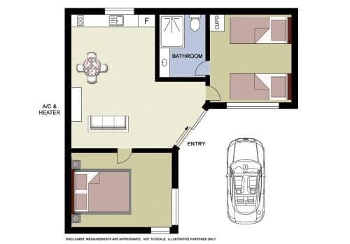 Two-Bedroom Villa (Sleeps 5)