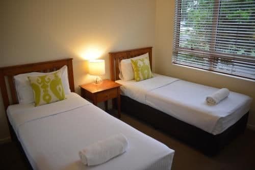 Deluxe Two-Bedroom Apartment with Pool View