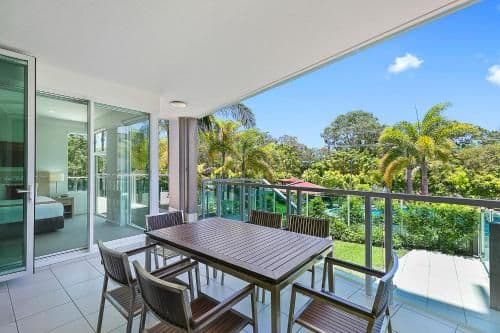 Two-Bedroom Poolside Apartment