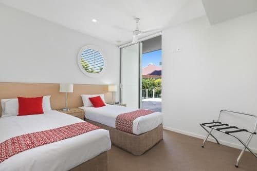 Two-Bedroom Poolside Apartment